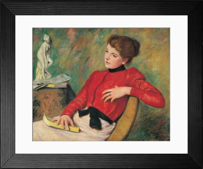 Framed Print : Riflessione, c. 1895 Framed Print : Riflessione, c. 1895