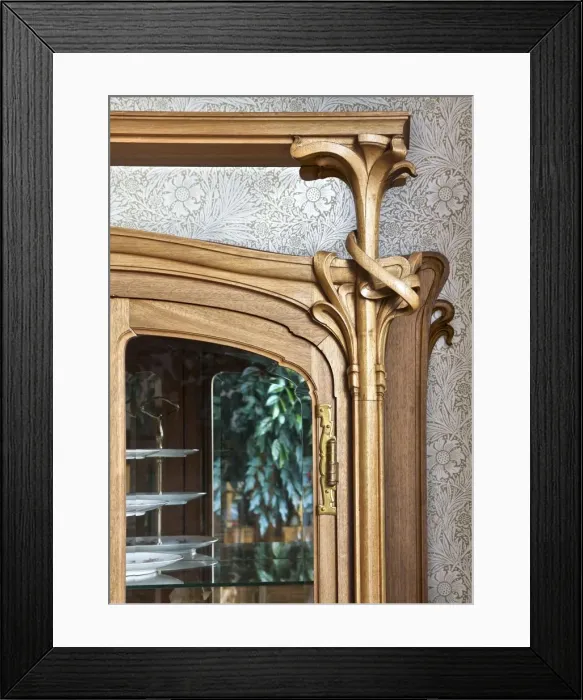Framed Print : Interior-Hotel van Eetvelds, Av. Palmeston, Brussels, Belgium, (1895), c2014-2017 Framed Print : Interior-Hotel van Eetvelds, Av. Palmeston, Brussels, Belgium, (1895), c2014-2017