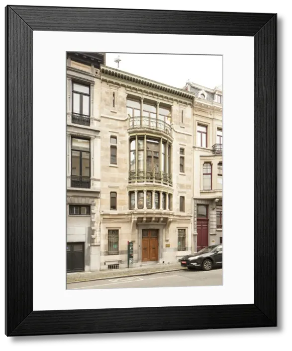 Framed Print : The Hotel Tassel, 6, Rue Paul-Emile Jansonstraat, Brussels, Belgium, 2015. Artist Framed Print : The Hotel Tassel, 6, Rue Paul-Emile Jansonstraat, Brussels, Belgium, 2015. Artist