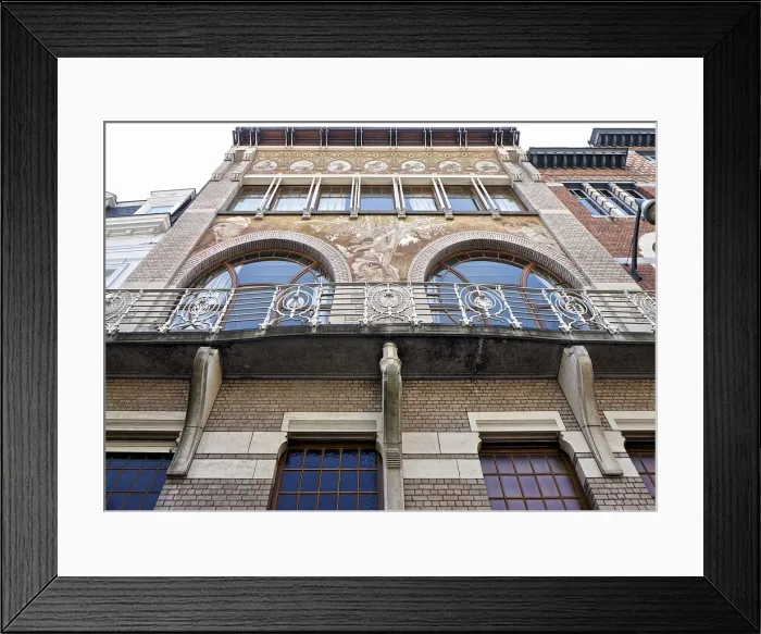 Framed Print : Hotel Albert Ciamberlani, 48 Rue Defacqz, Brussles, Belgium, c2014-2017. Artist Framed Print : Hotel Albert Ciamberlani, 48 Rue Defacqz, Brussles, Belgium, c2014-2017. Artist