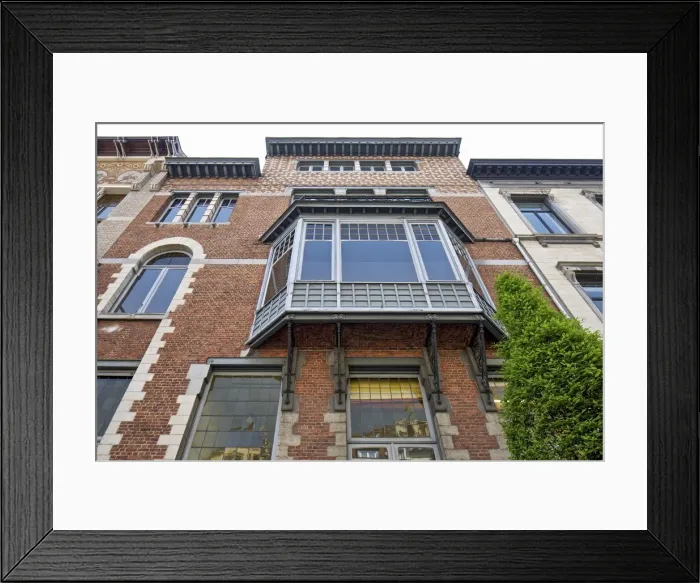 Framed Print : Maison Rene Janssens, 50 Rue Defacqz, Brussels, Belgium, c2014-2017. Artist: Alan John Ainsworth Framed Print : Maison Rene Janssens, 50 Rue Defacqz, Brussels, Belgium, c2014-2017. Artist: Alan John Ainsworth
