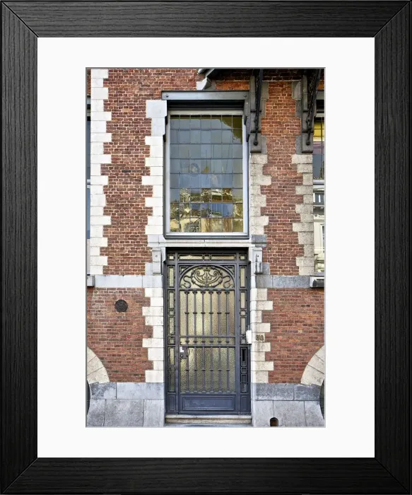 Framed Print : The Hotel Tassel, 6, Rue Paul-Emile Jansonstraat, Brussels, Belgium, 2015. Artist Framed Print : The Hotel Tassel, 6, Rue Paul-Emile Jansonstraat, Brussels, Belgium, 2015. Artist
