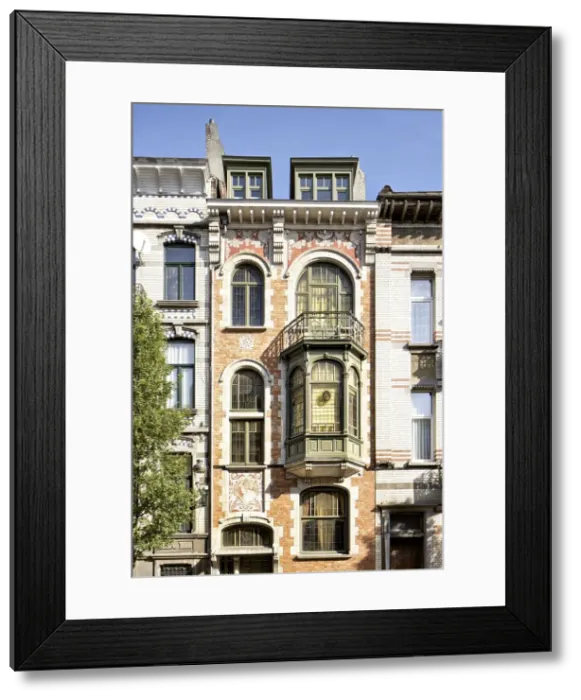 Framed Print : 20 Rue Ernest Lauder, Brussels, Belgium, (1908), c2014-2017. Artist: Alan John Ainsworth Framed Print : 20 Rue Ernest Lauder, Brussels, Belgium, (1908), c2014-2017. Artist: Alan John Ainsworth