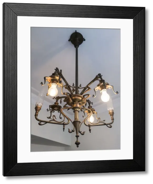 Framed Print : Maison Strauven, Brussels, Belgium, (1905), c2014-2017. Artist: Alan John Ainsworth Framed Print : Maison Strauven, Brussels, Belgium, (1905), c2014-2017. Artist: Alan John Ainsworth