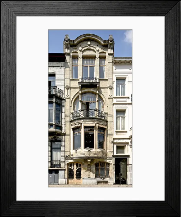 Framed Print : Maison Beukman, 83 RRue Faider, Brussels, Belgium, c2014-2017. Artist: Alan John Ainsworth Framed Print : Maison Beukman, 83 RRue Faider, Brussels, Belgium, c2014-2017. Artist: Alan John Ainsworth
