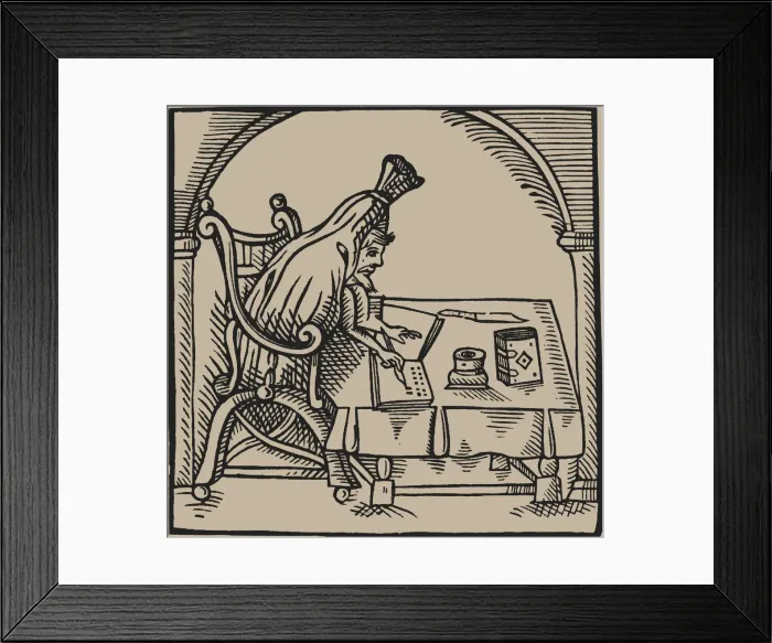Framed Print : Robert Greene (1558-1592) From Greene in Conceipt by John Dickenson, 1598 Framed Print : Robert Greene (1558-1592) From Greene in Conceipt by John Dickenson, 1598