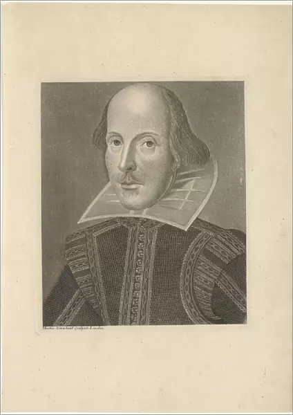 Portrait of William Shakespeare (1564-1616), ca 1625