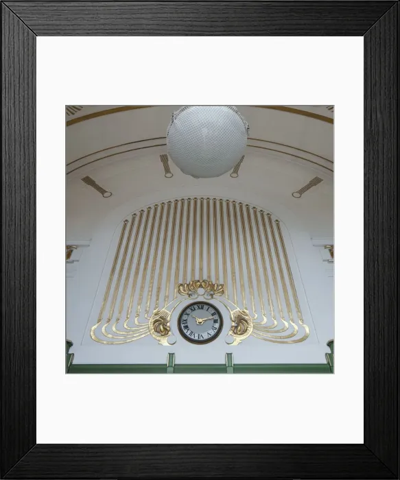 Framed Print : Karlsplatz Station, Vienna, Austria, 2015. Artist: Alan John Ainsworth Framed Print : Karlsplatz Station, Vienna, Austria, 2015. Artist: Alan John Ainsworth