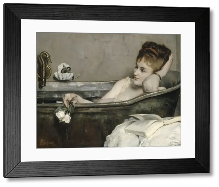 Framed Print : The bath, 1873-1874 Framed Print : The bath, 1873-1874