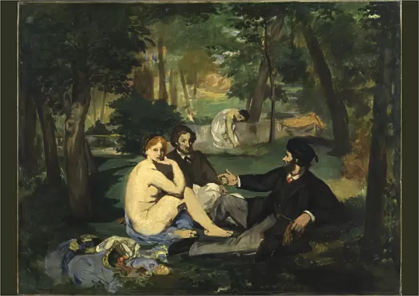 The Luncheon on the Grass, ca 1863