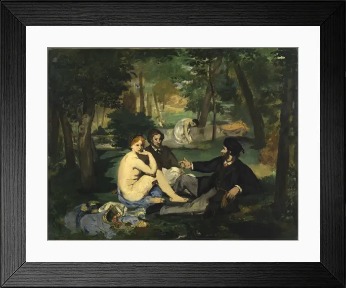 Framed Print : The Luncheon on the Grass, ca 1863 Framed Print : The Luncheon on the Grass, ca 1863