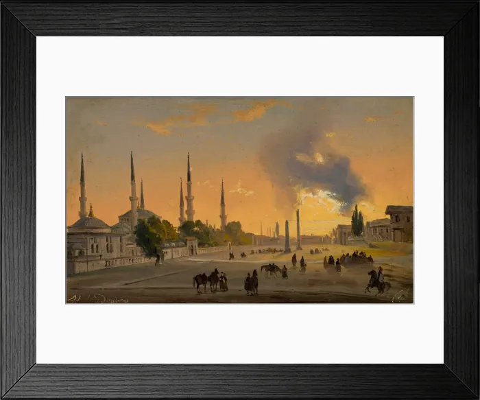 Framed Print : The Hippodrome of Constantinople, 1843 Framed Print : The Hippodrome of Constantinople, 1843