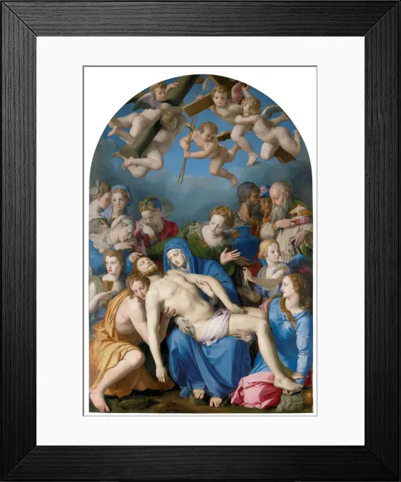 Framed Print : The Descent from the Cross, c. 1544 Framed Print : The Descent from the Cross, c. 1544