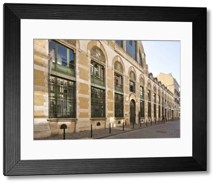 Framed Print : Palais des Vins, 58-62 Rue des Tanneurs, Brussels, Belgium, (1909), c2014-2017. Artist Framed Print : Palais des Vins, 58-62 Rue des Tanneurs, Brussels, Belgium, (1909), c2014-2017. Artist