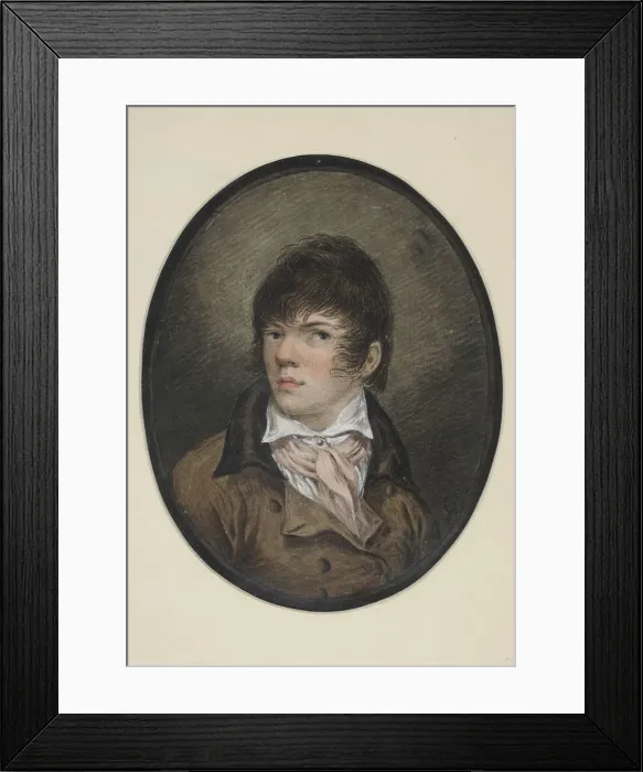 Framed Print : Self-Portrait, 1800 Framed Print : Self-Portrait, 1800