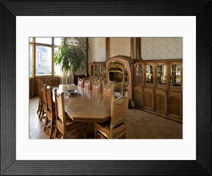 Framed Print : Interior-Hotel van Eetvelds, Av. Palmeston, Brussels, Belgium, (1895), c2014-2017 Framed Print : Interior-Hotel van Eetvelds, Av. Palmeston, Brussels, Belgium, (1895), c2014-2017