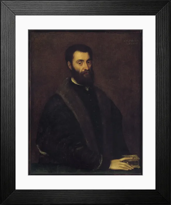 Framed Print : Portrait of Sperone Speroni (1500-1588) Framed Print : Portrait of Sperone Speroni (1500-1588)