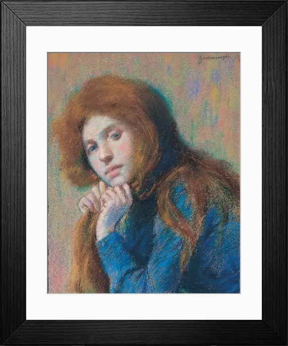 Framed Print : Matilde. Private Collection Framed Print : Matilde. Private Collection