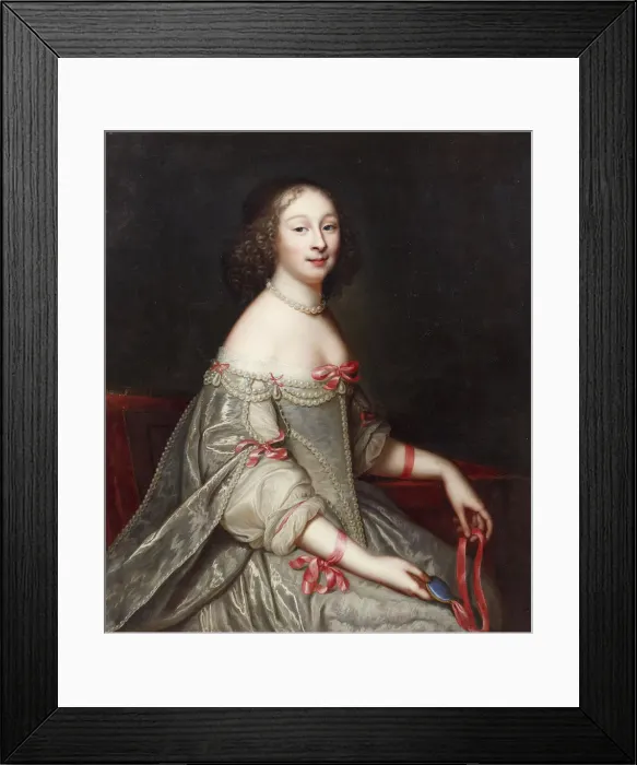 Framed Print : Portrait of Ninon de Lenclos (1620-1705) Framed Print : Portrait of Ninon de Lenclos (1620-1705)