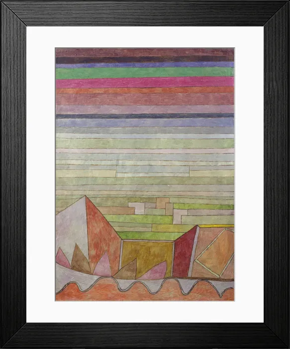 Framed Print : View into the Fertile Country (Blick in das Fruchtland), 1932 Framed Print : View into the Fertile Country (Blick in das Fruchtland), 1932