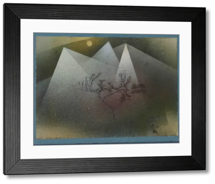 Framed Print : Mountains in Winter (Gebirge im Winter), 1925 Framed Print : Mountains in Winter (Gebirge im Winter), 1925