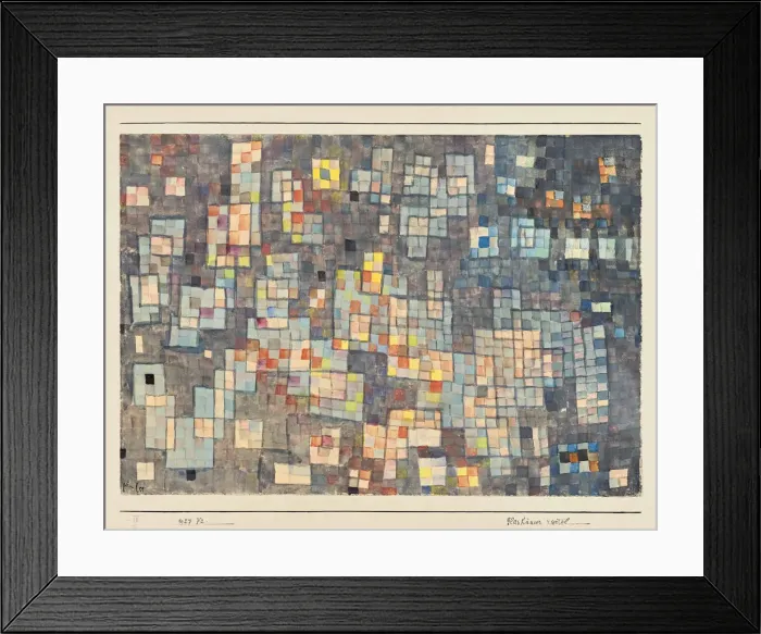 Framed Print : Glashauser Viertel, 1927 Framed Print : Glashauser Viertel, 1927