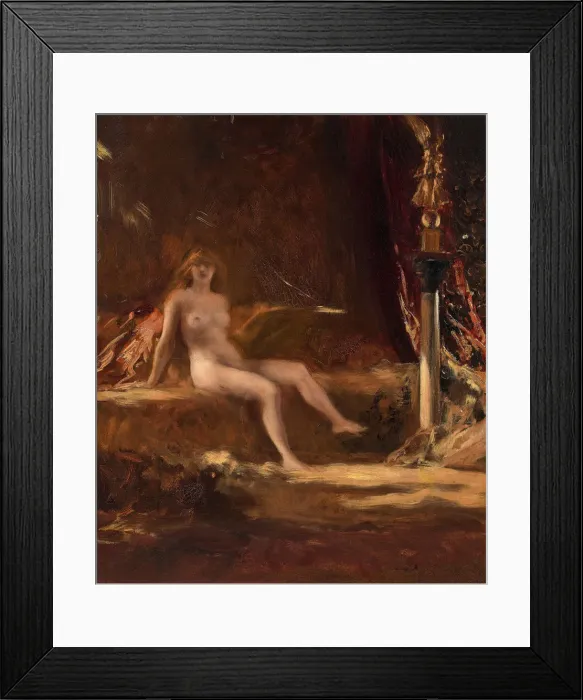 Framed Print : Feodora. Private Collection Framed Print : Feodora. Private Collection