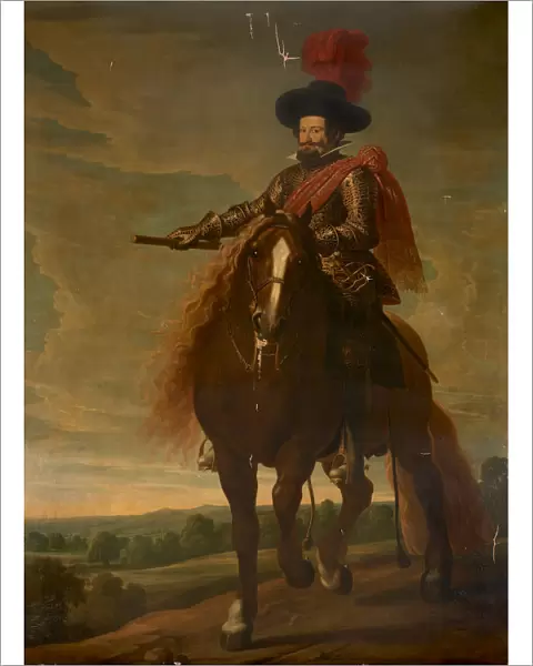 Equestrian Portrait of Gaspar de Guzman, Count-Duke of Olivares (1587-1645)