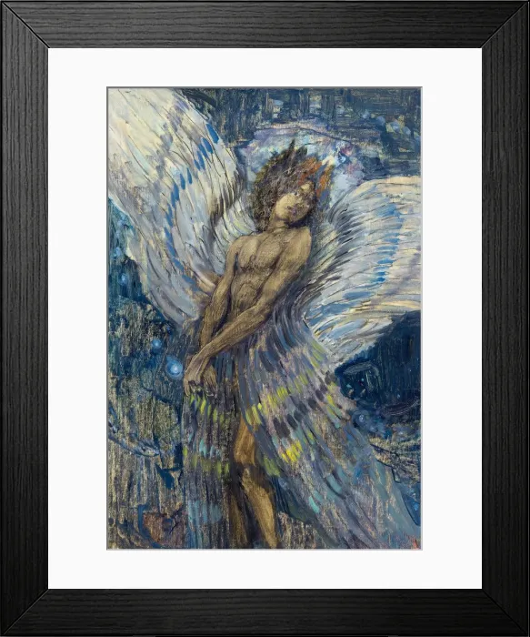 Framed Print : Demon, 1904 Framed Print : Demon, 1904