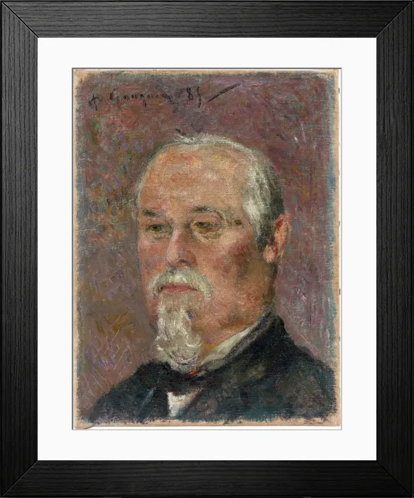 Framed Print : Portrait of Philibert Favre, 1885 Framed Print : Portrait of Philibert Favre, 1885