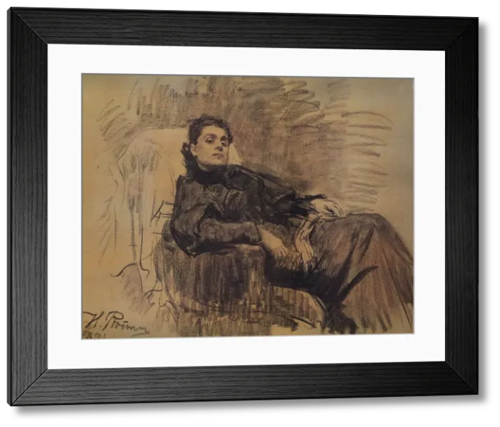 Framed Print : Portrait of the actress Eleonora Duse (1858-1924), 1891 Framed Print : Portrait of the actress Eleonora Duse (1858-1924), 1891