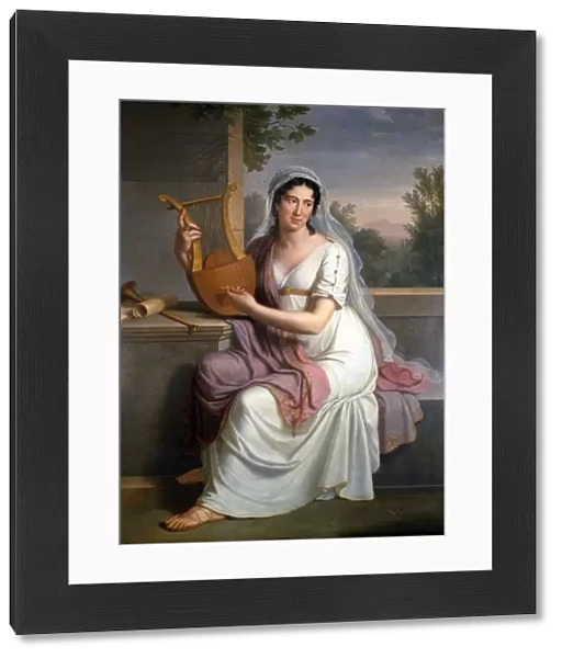 Portrait of the opera singer Isabella Angela Colbran (1785-1845), c. 1805-1810