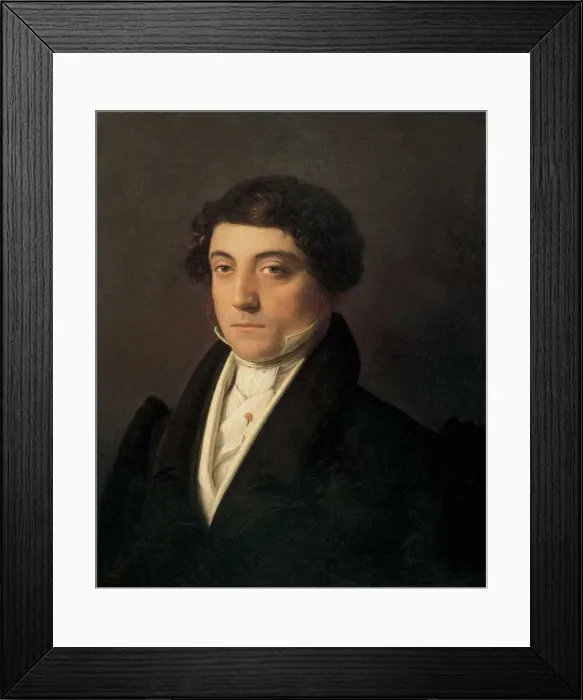 Framed Print : Portrait of the composer Gioachino Antonio Rossini (1792-1868), c. 1830 Framed Print : Portrait of the composer Gioachino Antonio Rossini (1792-1868), c. 1830