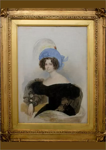 Portrait of Janette (Anna) Ivanovna Lopukhina, nee Baroness von Wenckstern (1786-1869), 1833