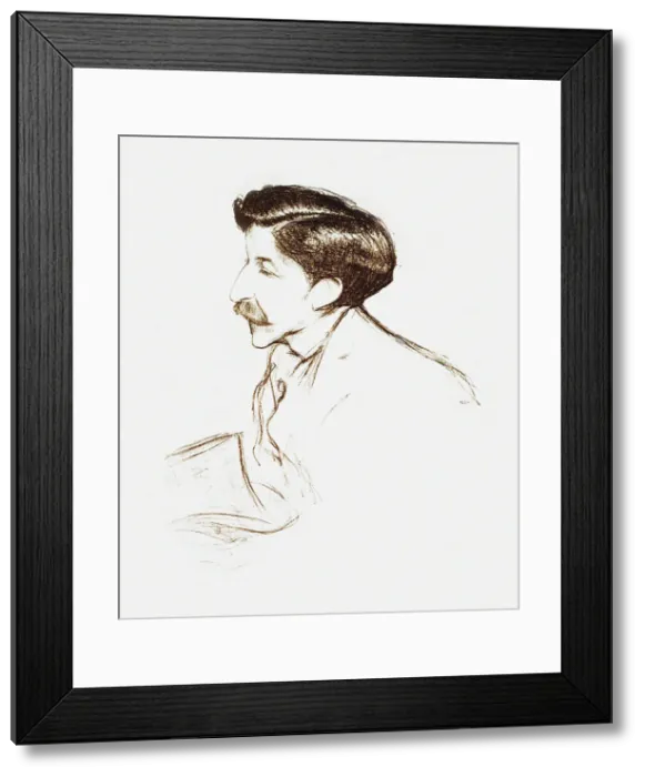 Framed Print : Portrait of Pierre Louys (1870-1925), 1901 Framed Print : Portrait of Pierre Louys (1870-1925), 1901