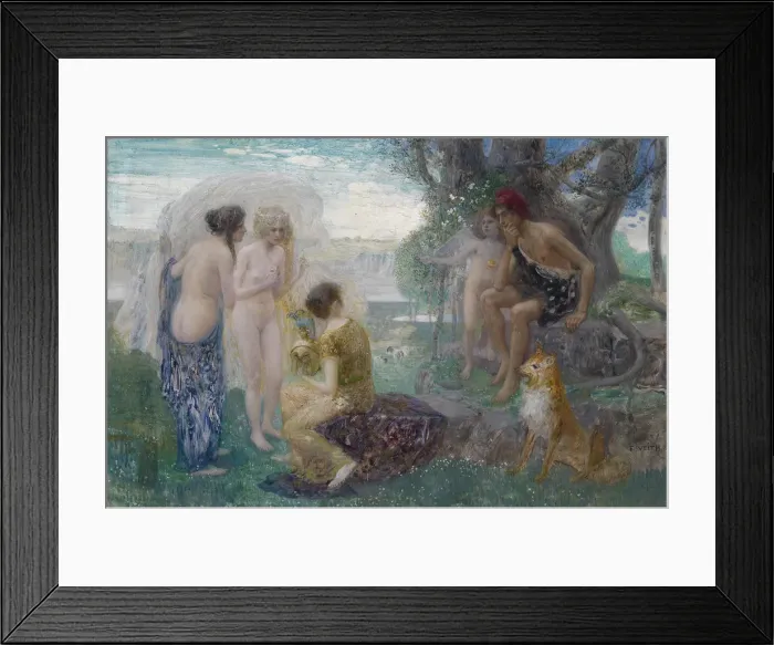 Framed Print : The Judgement of Paris Framed Print : The Judgement of Paris