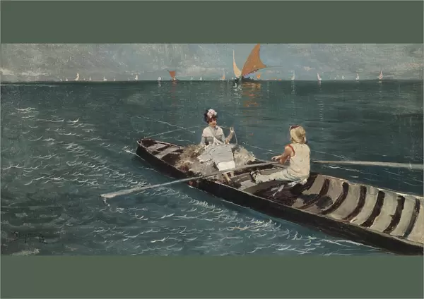 Boat trip in the lagoon, 1883
