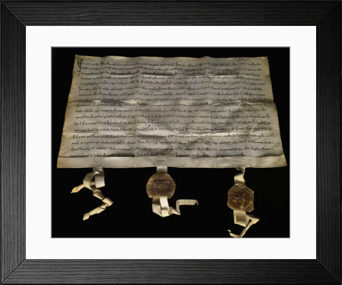 Framed Print : The Federal Charter of 1291 Framed Print : The Federal Charter of 1291