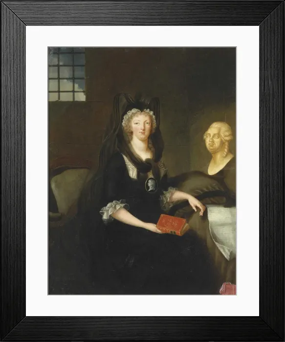 Framed Print : Marie Antoinette at the Conciergerie Framed Print : Marie Antoinette at the Conciergerie
