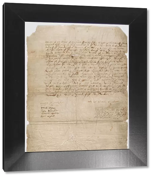 Shakespeares Last Will, 25 March 1616, 1616