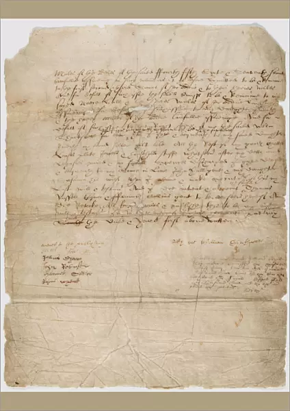 Shakespeares Last Will, 25 March 1616, 1616