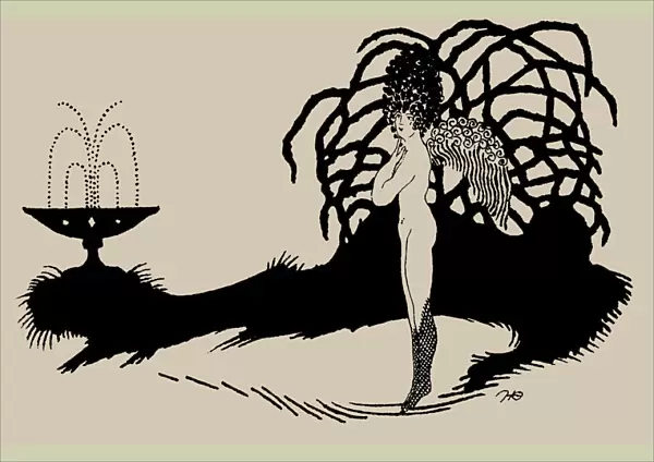 Illustration for the journal Zolotoe Runo (The Golden Fleece), 1900s