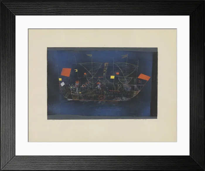Framed Print : Das Abenteuerschiff (The Adventure Ship), 1927 Framed Print : Das Abenteuerschiff (The Adventure Ship), 1927