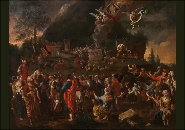 Elijahs sacrifice on Mount Carmel