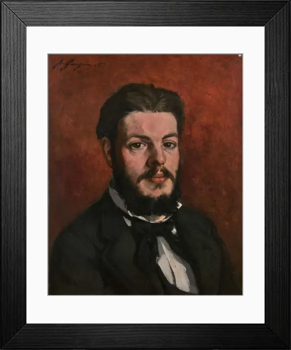Framed Print : Portrait of Claude Antoine Charles Favre, 1877 Framed Print : Portrait of Claude Antoine Charles Favre, 1877