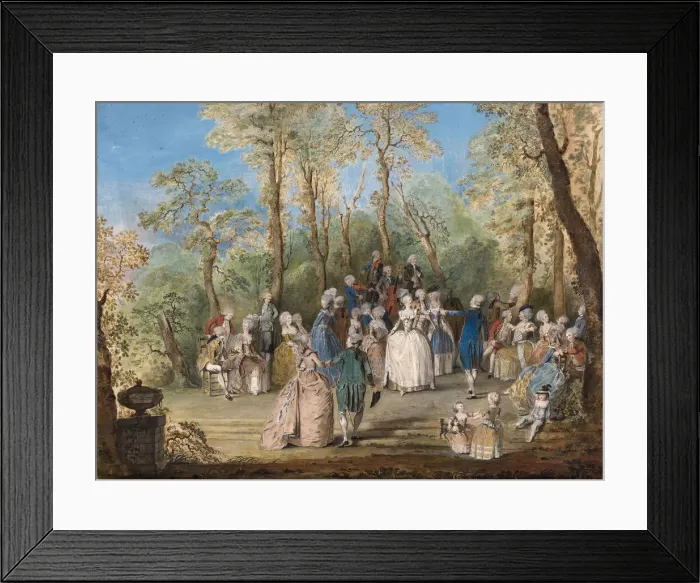 Framed Print : The bucolic dance Framed Print : The bucolic dance