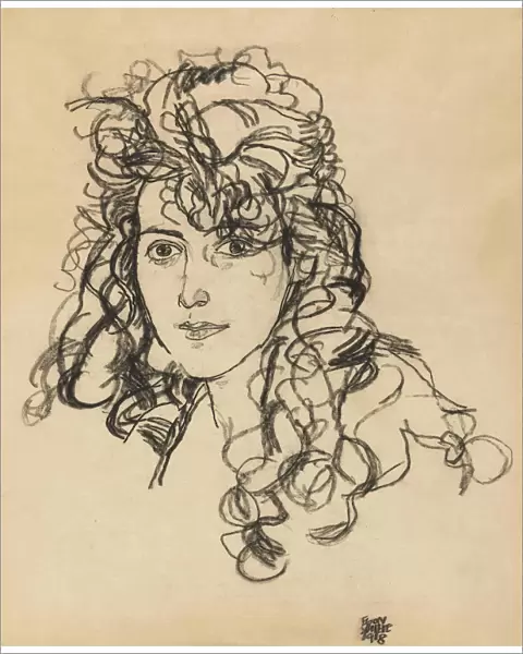 Girls head (Frau Sohn), 1918