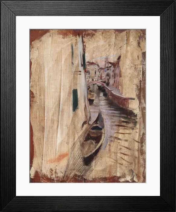 Framed Print : Venetian Canal Framed Print : Venetian Canal