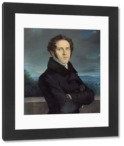 Portrait of the composer Vincenzo Bellini (1801-1835), c. 1830