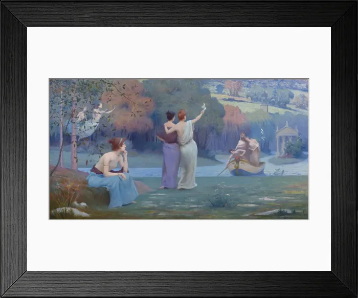 Framed Print : The return to Cythera, ca 1896 Framed Print : The return to Cythera, ca 1896